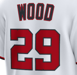 Camiseta de Béisbol Estadounidense Cosida de Washington # 29 Madera # 3 Equipos # Jersey 5Abrams en Existencia, Personalización Disponible - Product Image 3