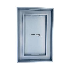 2023 Natural Handmade round Wooden Serving Tray Customized Restaurant for Charger <b>Plate</b> for Food Dishes Parties Supplied by Viet - Product Image 2