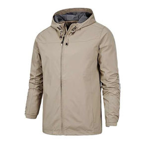 Chaqueta cortavientos impermeable ligera a prueba de viento para exteriores para hombres Precio al por mayor Chaqueta cortavientos de proveedor a granel - Product Image 1