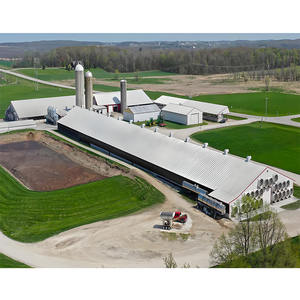 Moderno Stalla Prefabbricata <span class=keywords><strong>RT</strong></span>-MT-015 in Acciaio Zincato a Caldo per Allevamento Bovino, Installazione Rapida con Bullonatura, per Fattoria Lattiero-Casearia - Product Image 2