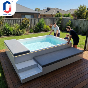 Heavy duty eco friendly above ground leisure sofa <b>pool</b> for holiday guests homestay garden with complete <b>pool</b> - Product Image 1