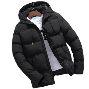 Prendas de vestir gruesas con aislamiento de invierno Chaquetas acolchadas de invierno Chaqueta de burbujas recortada Chaqueta de burbujas cálida con impresión de logotipo personalizado - Product Image 2