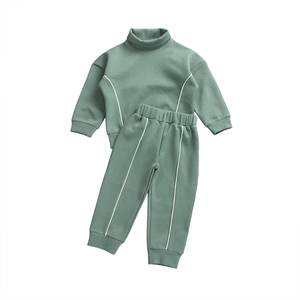Vente en gros d'ensembles de vêtements pour enfants personnalisés à prix réduit survêtements de jogging en coton pour nouveau design - Product Image 3