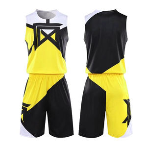 Uniformes de basket-ball en polyester respirant léger 2025 pour équipes-Style de jeu de conception personnalisée - Product Image 1