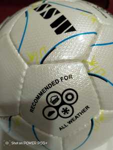 Balón de fútbol profesional hecho a mano de alta calidad, tamaño y peso de logotipo personalizado, venta al por mayor, fabricado en Pakistán - Product Image 4