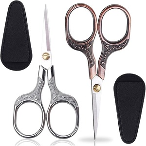 High Quality Manicure Beauty Tool Stainless Steel Eyebrow <b>Scissor</b> Nail <b>Cuticle</b> <b>Scissors</b> Facial Hair Remover Sharp for Eyelash - Product Image 1