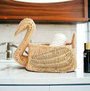 ตะกร้าหวายสานทรงกลมดีไซน์เนอร์สำหรับเด็กห้องนอนห้องนั่งเล่น - Product Image 6