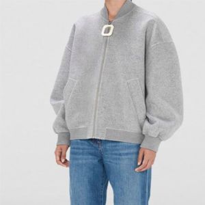 Blouson aviateur en laine de haute qualité pour hommes-Vêtements d'extérieur élégants et chauds pour l'hiver - Product Image 4