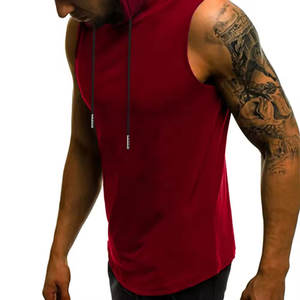 Sudaderas con capucha de gimnasio para hombres 2025, tela de la mejor calidad, ligero y elegante cuello con capucha, ropa Regular 100% algodón básico, mezcla de algodón - Product Image 3