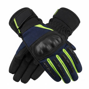 Lightweight Winter Cordura Motorbike <b>Gloves</b> Flexible Finger Panels Breathable Fabric <b>Touchscreen</b> Compatible for Unisex Outdoor - Product Image 1