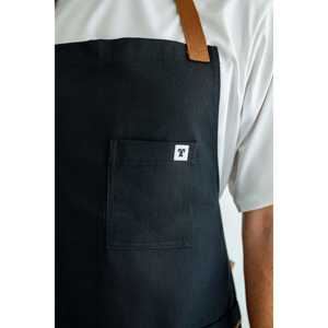 Delantal de Café Negro Impermeable de Lona y Algodón Reutilizable para Limpieza en Restaurantes y Cafeterías para Navidad - Product Image 3