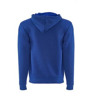 Sweat à capuche décontracté en toile marron Bella unisexe 100% coton fermeture éclair thermique avec logo personnalisé sweat-shirt à capuche en polaire classique - Product Image 4