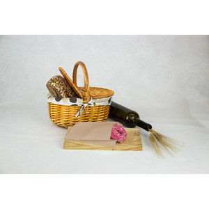 Eco Nature Bolsas de Papel Antigrasa de 12+6x20cm, 35gsm, Papel Profesional, 1000 Unidades, B2B - Product Image 1