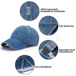 OEM Manufacture Sports <b>Caps</b> Hats Wholesale Men <b>Women</b> Custom Baseball Different Design Men Embroidered Baseball <b>Cap</b> - Product Image 5