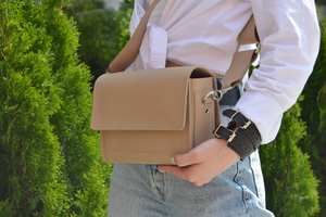 Bolso de Mano Cruzado de Diseño Retro de Lujo para Mujer, Cuero Genuino de Alta Calidad, Fácil de Llevar, para Todas las Temporadas, LCBB-0158 - Product Image 4