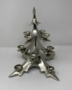 Excellent support de bas d'arbre de Noël en métal pour la cheminée de la maison - Product Image 2