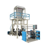 Machine de soufflage de film extrudé à trois couches Dexinda ABC, équipement de coextrusion haute efficacité pour sacs d'expédition en plastique