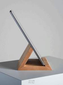 Elegant Wooden <b>Phone</b> <b>Stand</b> | Handmade Quality Work | Bulk Wholesale Factory Offer - Product Image 2