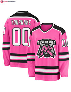 Camiseta de hockey reversible unisex con logotipo personalizado OEM chaqueta de uniforme de hockey sobre hielo unisex con nombre de equipo técnicas de impresión sublimadas - Product Image 4