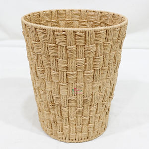 Artex Dong Thap Cestas de Almacenamiento de Mimbre Hechas a Mano Cajas de Regalo de Cuerda de Papel para Organización Decorativa del Hogar y La Oficina - Product Image 1