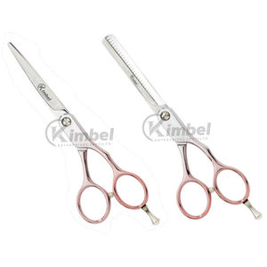 Rasoir professionnel ciseaux à cheveux pointus qualité supérieure finition noire ciseaux de coiffure marque privée - Product Image 5