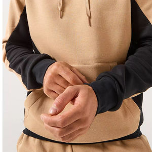 Survêtement d'entraînement et de jogging pour homme, le plus vendu, hiver, à capuche, décontracté, couleur unie, en molleton de coton, respirant, séchage rapide, grandes tailles - Product Image 6