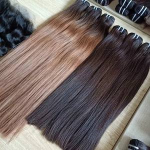 TAKAHAIR-Fabricación de peluca completa de VIETNAM, 3 mechones de hueso humano SDD liso, cabello virgen 100% vietnamita, proveedor de cabello sin procesar de Vietnam - Product Image 5