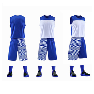 ชุดบาสเก็ตบอลสำหรับเยาวชน,ชุดเสื้อและกางเกงขาสั้นทีมออกแบบได้ตามต้องการเครื่องแบบบาสเกตบอลแบบระเหิด - Product Image 4