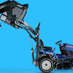 Tondeuse électrique Iseki SXG 326 avec bac à herbe à décharge arrière, capacité 150L - Product Image 1