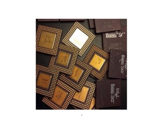 CPU Intel Pentium Pro 100% Cerámica, Procesador Cerámico de Desecho para Recuperación de Pines de Oro - Product Image 1
