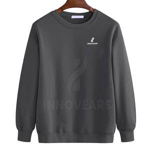 Sudaderas de Invierno para Hombre de Color Sólido con Logotipo Personalizado, Felpa de Algodón/Poliéster Transpirable, Sudadera de Alta Calidad, Ropa de Moda - Product Image 1