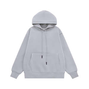 Nueva llegada hombres Streetwear alta calidad 350G algodón manga larga ponderada Sudadera con capucha cordón mujeres Pull Over Sudadera con capucha sudaderas - Product Image 5