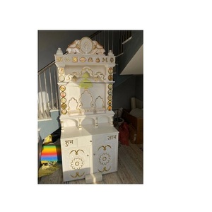 Temple en marbre d'intérieur de haute qualité Design personnalisé poli avec modèle de modèle Meilleur prix du fournisseur indien sur l'artisanat de la pierre - Product Image 1