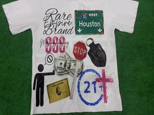 T-shirt à manches régulières en coton 100% lourd personnalisé avec logo personnalisé, col rond, pour homme et femme, impression sérigraphique, écologique - Product Image 4