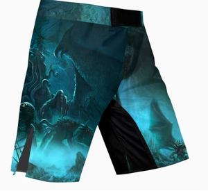 Unisex Mixed Martial Arts BJJ <b>Grappling</b> <b>Shorts</b> Digital Print Breathable Quick Dry Adult Martial Arts Training <b>Shorts</b> - Product Image 6