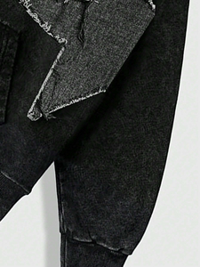 Pakistan fait hommes en détresse sweats à capuche hiver plaine teint 100% coton polaire tenue décontracté haute qualité à la mode personnalisable - Product Image 3