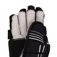 Gants de hockey sur glace à doigts entiers, les plus vendus, pour l'entraînement professionnel, équipement de lacrosse pour jeunes, 100 % coton biologique, usage quotidien