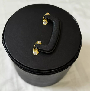 Maçonnique Rite Écossais 32 Degrés Double Aigles Couronne Cap Cas Noir, Franc-Maçon Chapeau Boîte De Transport ronpex - Product Image 4