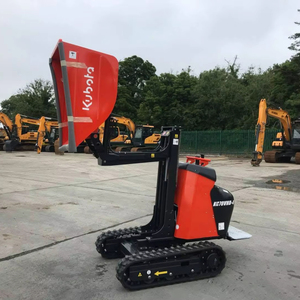 Mini Dumper de Orugas Kubota KC7OVHD-4 con Certificación CE y EPA, Transportador de Orugas, Mini Dumper Hidráulico con Volquete, Envío Gratuito - Product Image 5