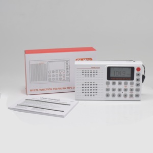 Grabadora estéreo de banda completa de alta calidad, correa para la muñeca, Clip trasero, <span class=keywords><strong>Radio</strong></span> portátil AM/FM/SW/Record/FM - Product Image 4