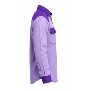 <b>Flame</b> Resistant Welder Safety <b>Shirts</b> FR Welding <b>Shirts</b> Heavy Duty Industrial Work <b>Shirts</b> FR Welding <b>Shirts</b> - Product Image 4