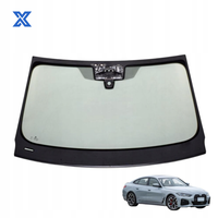 Verre de pare-brise avant en gros pour BMW I4 G26 2021-CAMÉRA + CAPTEUR + HUD PRZECENA Verre avant de voiture OE 51317933085