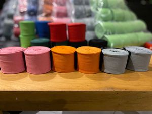 Vendas de Boxeo Premium de Alta Calidad, Protección de Muñeca para Artes Marciales, Vendaje de Algodón/Nailon Transpirable de 5cm*2.5m/3m/5m - Product Image 6