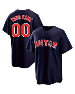 Maillots de sport de baseball imprimés par transfert thermique 100% polyester Baseball et softball Prêt à expédier Meilleure qualité Jersey cousu - Product Image 4