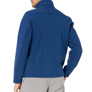 Chaqueta Softshell de Alta Calidad para Hombre, Cuello Alto, Logotipo Frontal, Reversible, Impermeable, Transpirable, para Uso Casual en Invierno y Actividades al Aire Libre - Product Image 3