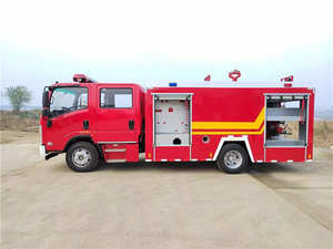 Camión de Bomberos ISU-ZU 4x2 Diésel de Alta Calidad, 3000-5000 Litros de Agua y Espuma, en Venta - Product Image 3