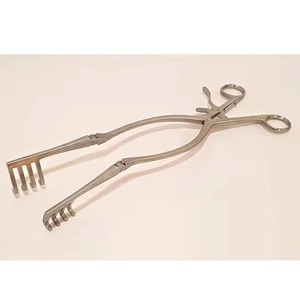 Retractor Quirúrgico Veterinario Manual de Acero Inoxidable Adson para Retracción Controlada de Tejidos en Cirugía Animal, Reutilizable - Product Image 4