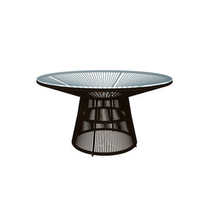 MESA DE COMEDOR CON SUPERIOR DE CRISTAL REDUCIDO (LCO/041/004) - Product Image 5