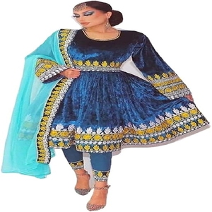 Afghani Dresses for Women in Best Quality and Customized Sizes Colored Afghani Dresses for Wedding Wear - Product Image 5