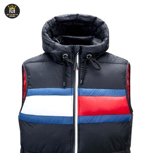 Chaqueta acolchada de invierno personalizada para hombre, clásica, cómoda, con patrón de bordado, decoración de bolsillo con estampado de concha de nailon - Product Image 3